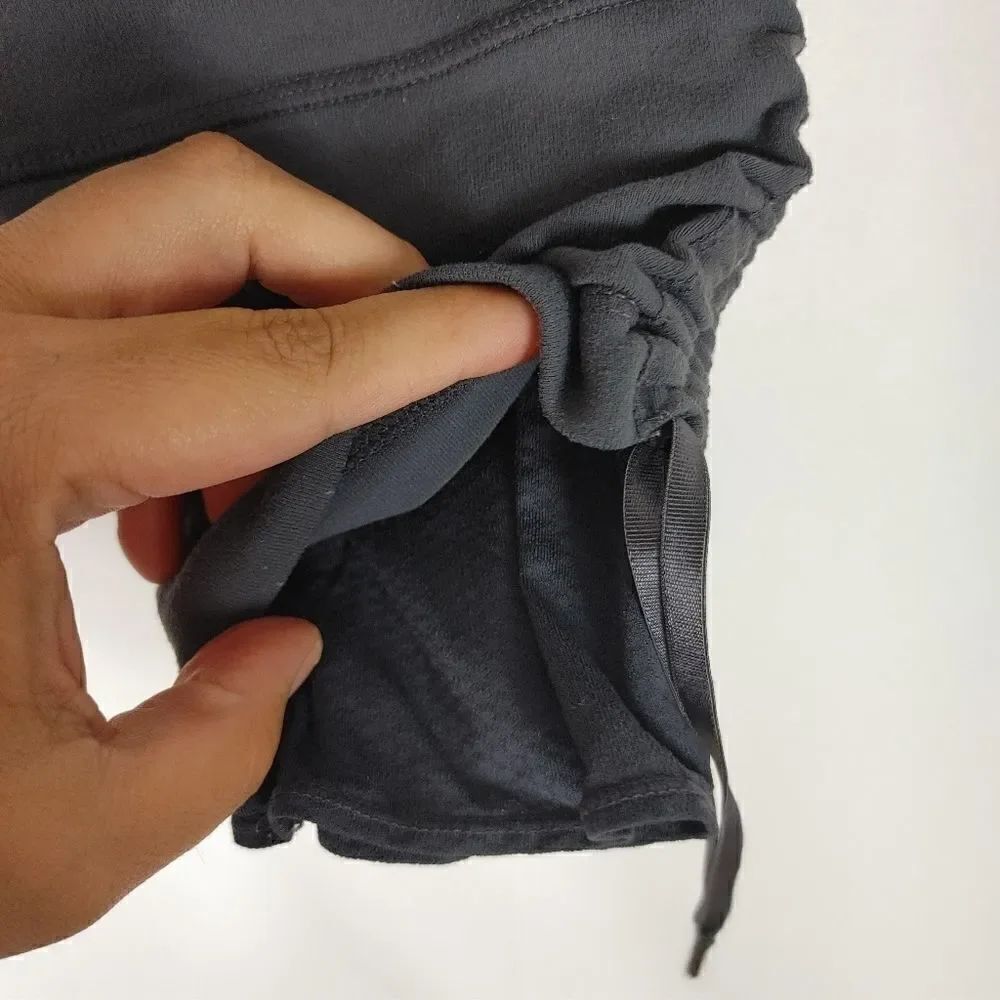 Lululemon Women's Size 8 Gray Gathered Drawstring - Picture 5 of 8